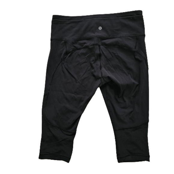 Lululemon Gear Up Crop (17") Black - Picture 4 of 8